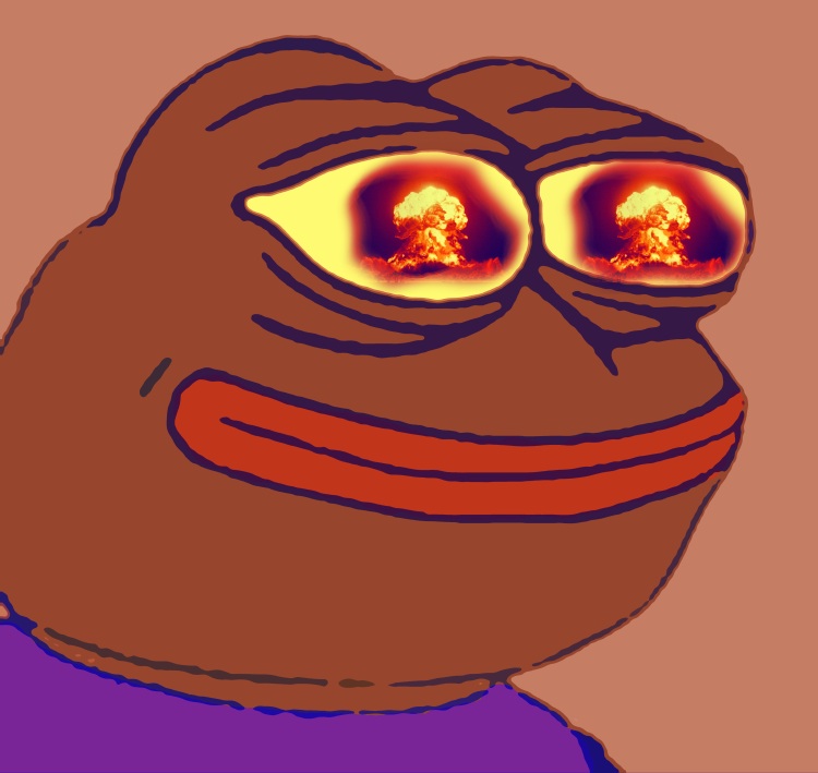 Pepe The Frog Some Frogs Just Want to Watch the World Burn