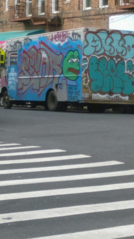 Pepe The Frog Graffiti