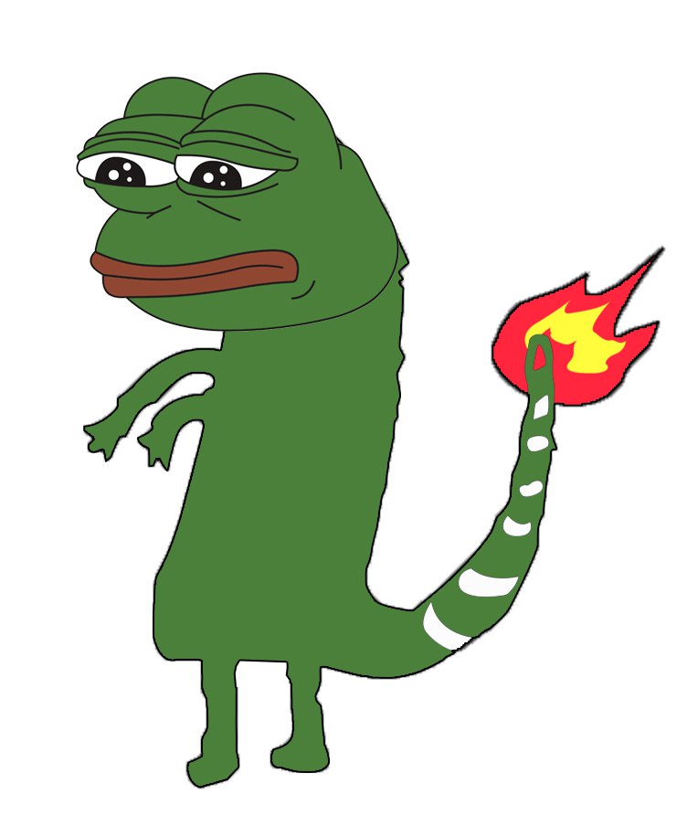Shitty Charmander - Pepe The Frog