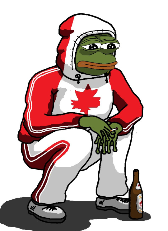 Pepe The Frog Sad Canadian