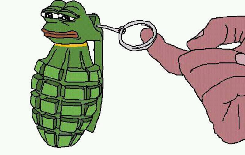 Pepe The Frog Grenade