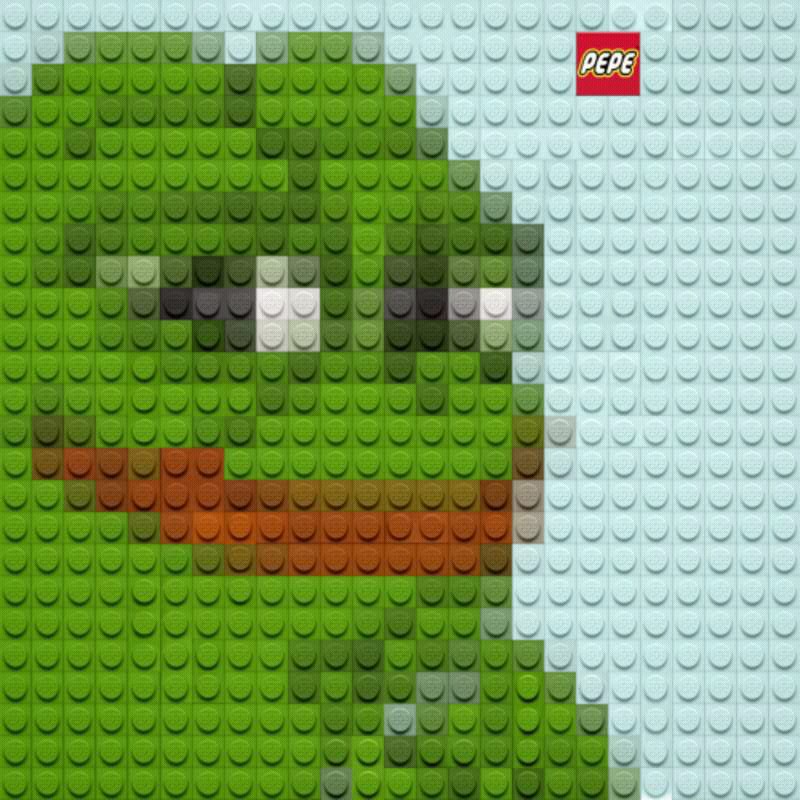 Pepe The Frog Lego
