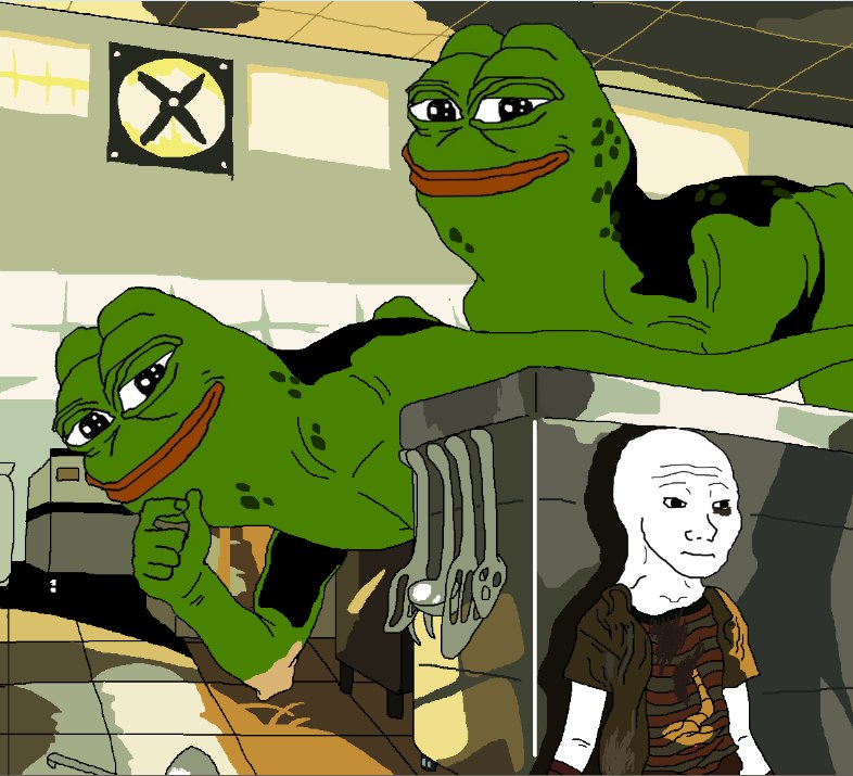 Jurassic Pepes - Pepe The Frog