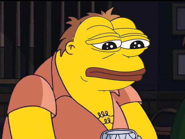 Barney Gumble - Pepe The Frog