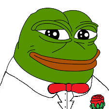 Pepe The Frog White Tuxedo Pepe