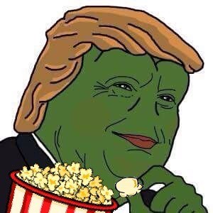 Pepe The Frog Watching Hillary Clinton's Downfall