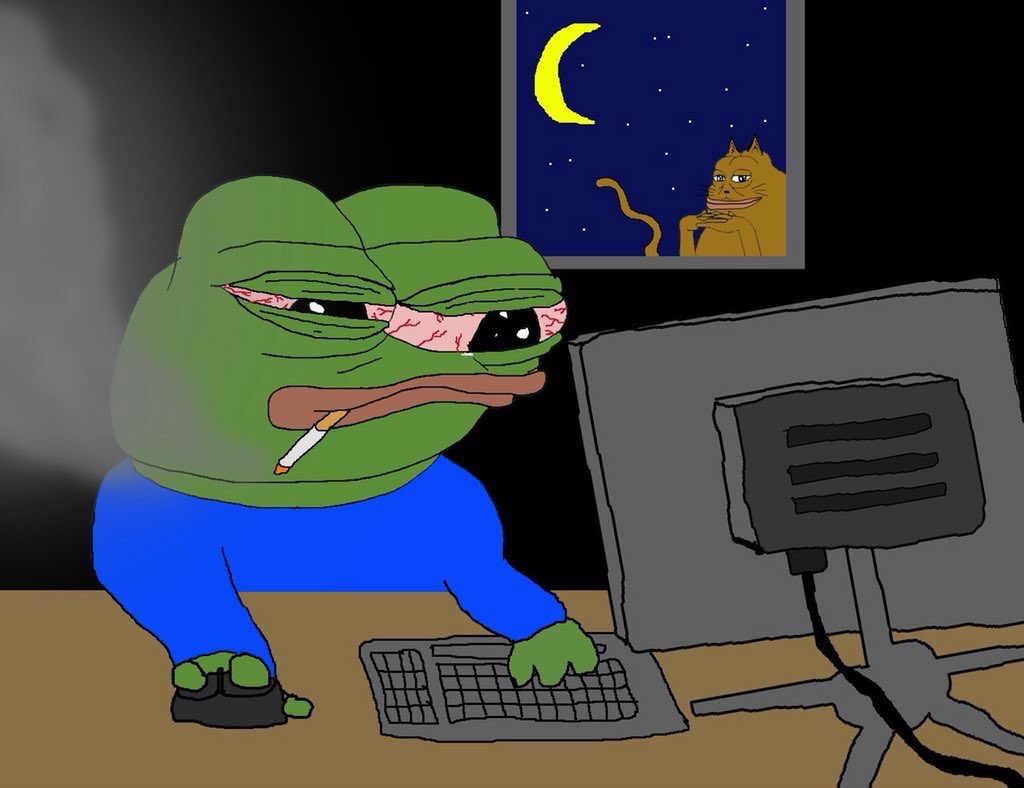 Pepe Night Browsing