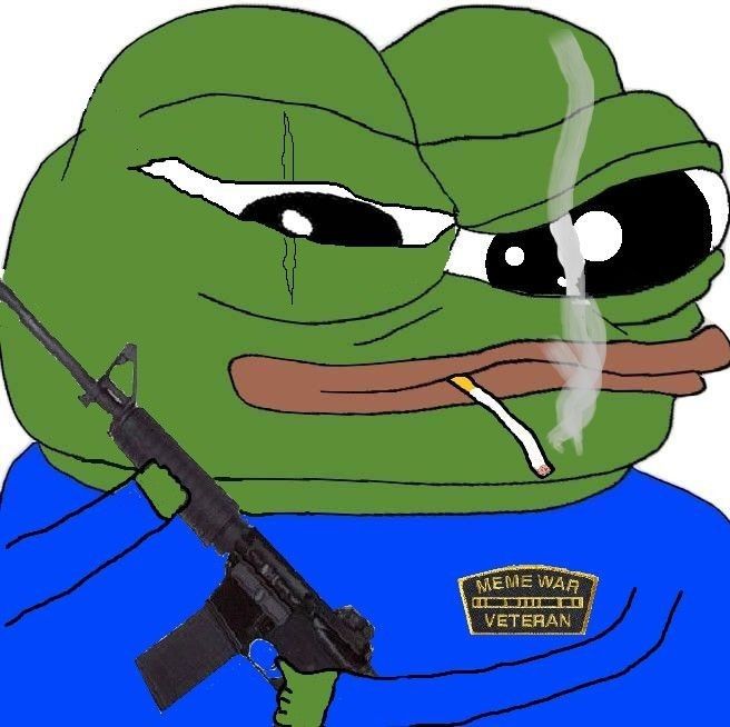 Meme War Veteran Pepe
