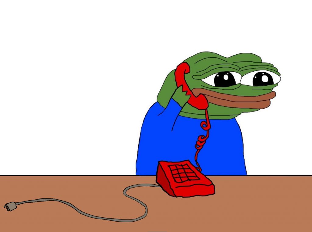 Pepe Broken Phone