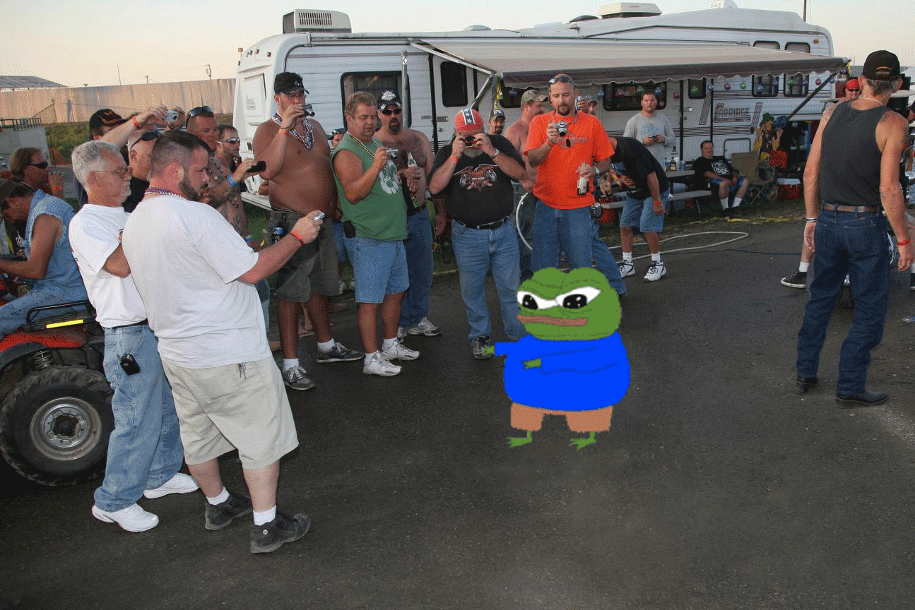 Pepe Dancing For Rednecks