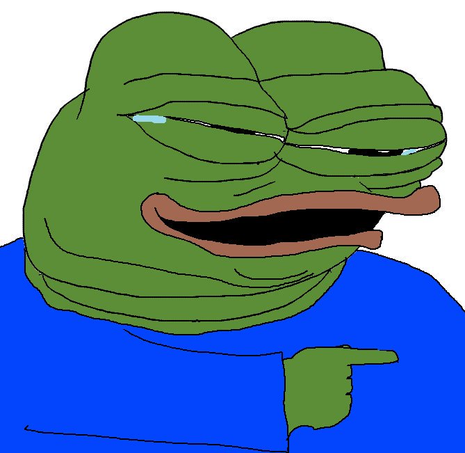 Pepe index finger