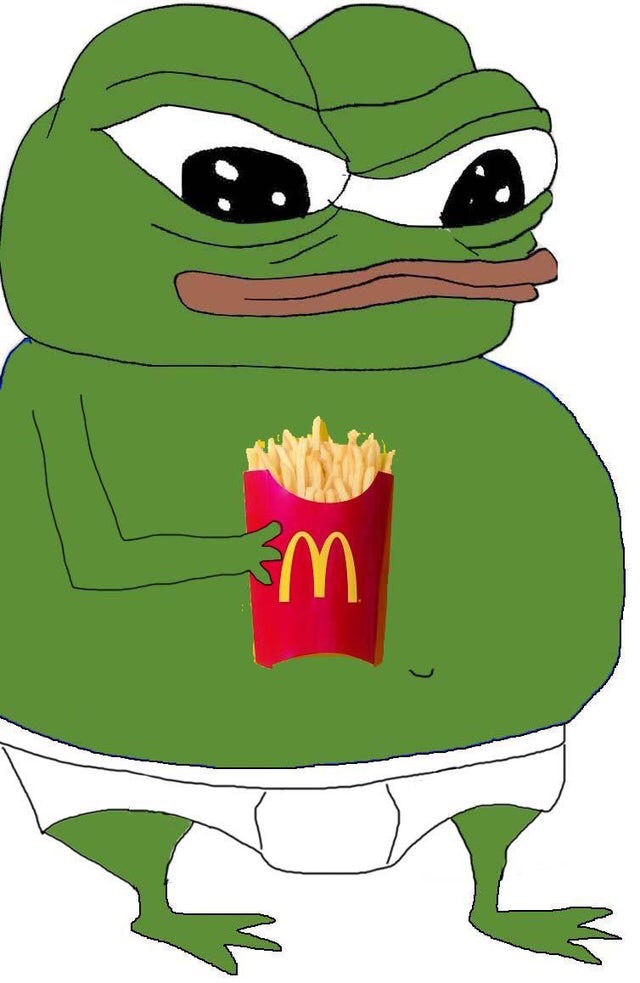Fat Fries Pepe