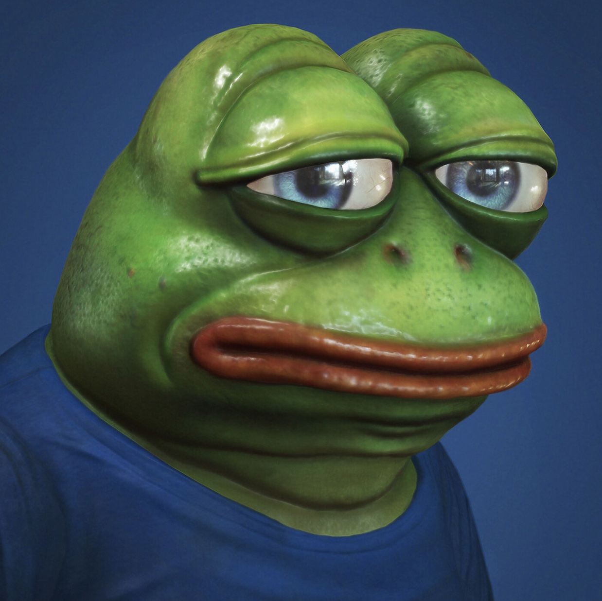 Sad Pepe Digital Art - Pepe The Frog