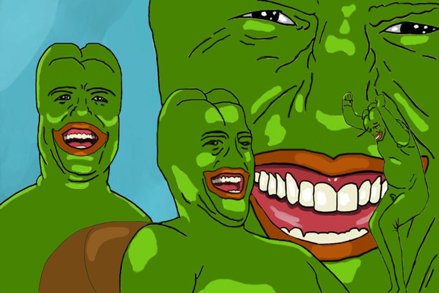 Pepe Laughing Tom Cruise - Pepe The Frog