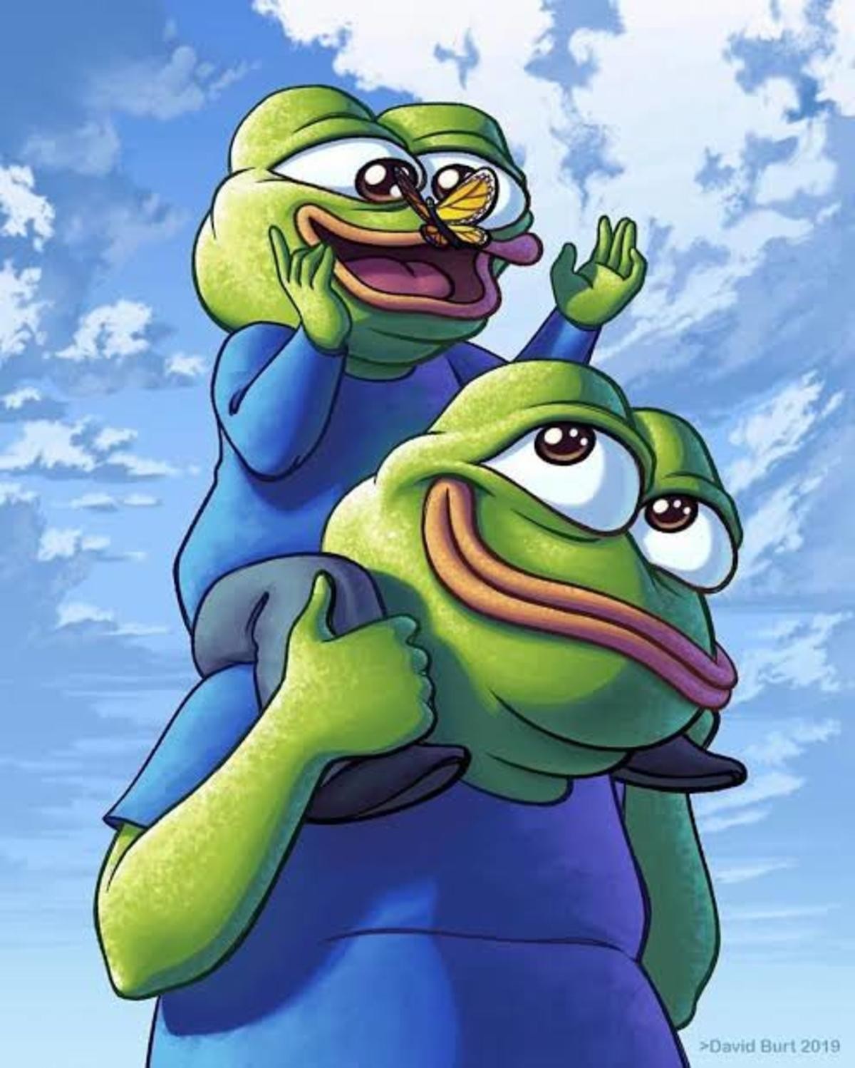 Happy Family Pepe - Pepe The Frog
