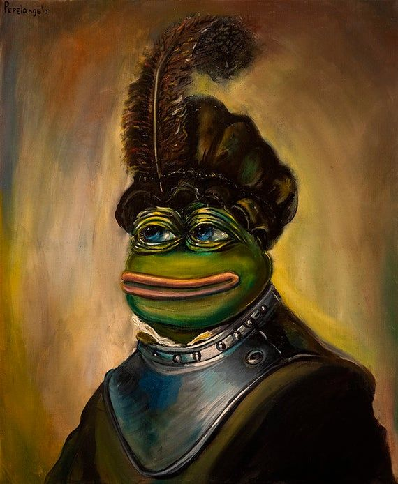 Pepe Art Painting