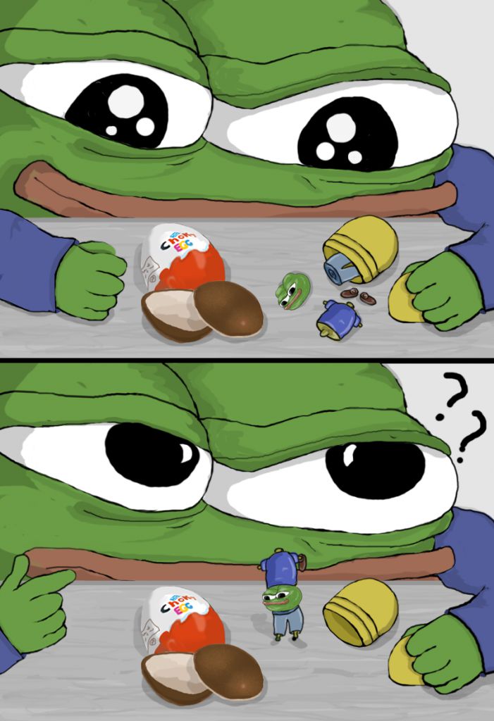 Pepe Apu Choke Egg Kinder Surprise