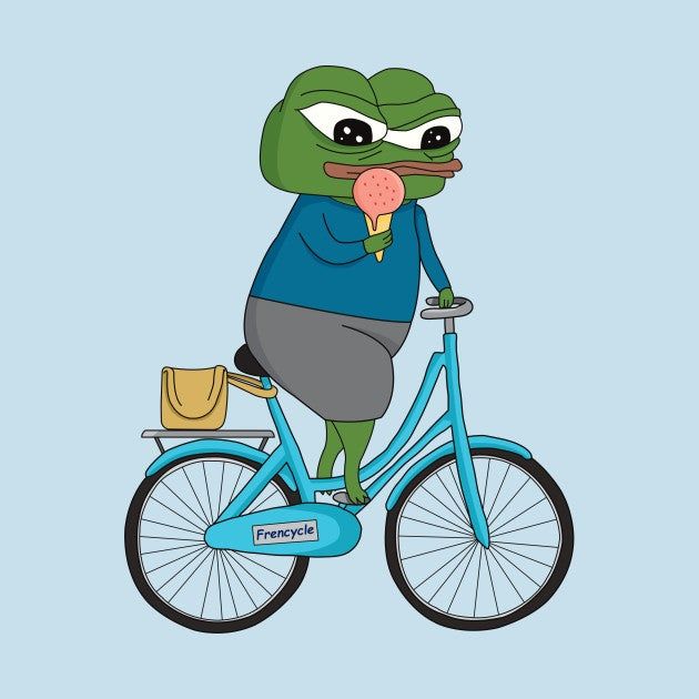 Pepe The Frog Pepe Apu Bicycle