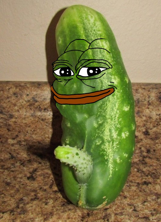 Pepe Cucumber - Pepe The Frog