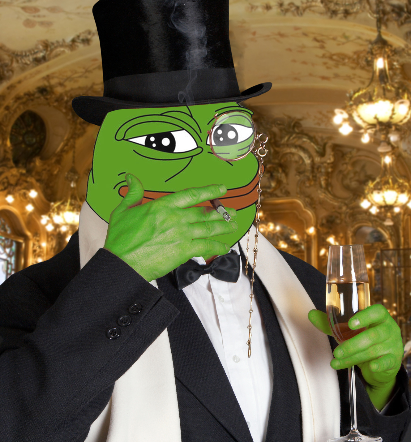 Pepe The Frog Gentleman Pepe