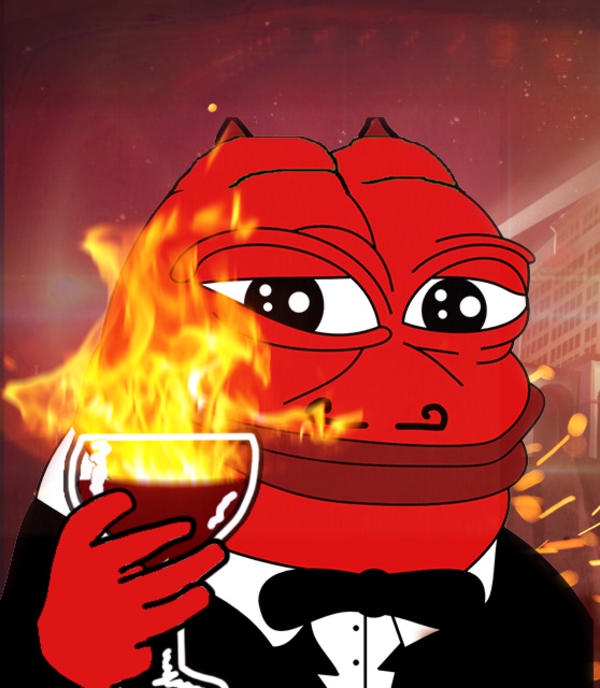 Hell Fire Devil Pepe Satan