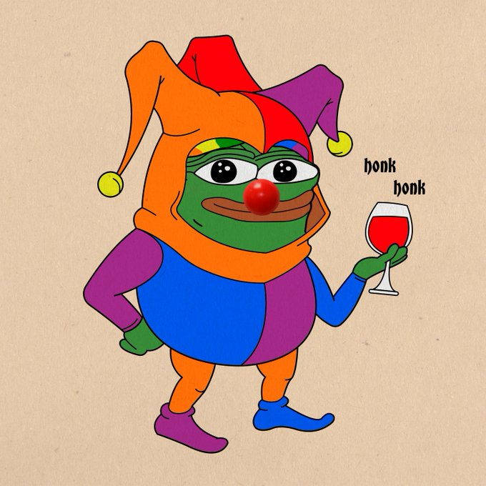 Pepe Jester Clown Honker