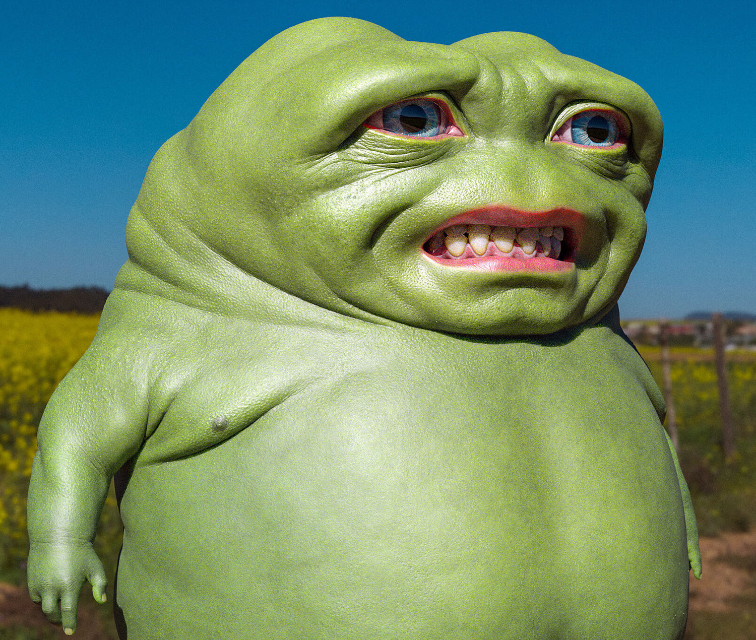 Pepe The Frog Ugly Pepe 3D
