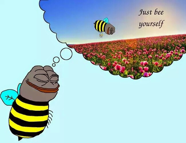 Just bee yourself - Pepe The Bee