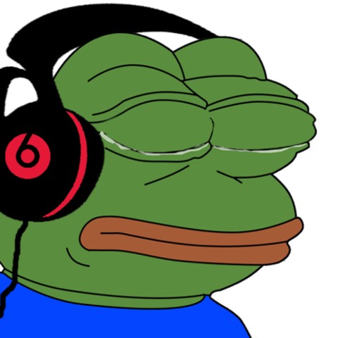 Pepe Sad Beats By Headphones